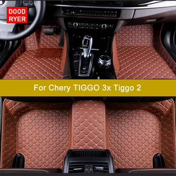 Автомобильные коврики DOODRYER на заказ для Chery Tiggo 3x Tiggo2, автоаксессуары, коврик для ног